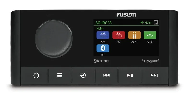 Fusion MS-RA210 Marine Entertainment System with ARX70B Black Wireless Remote Fusion RA210 Stereo