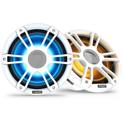 Fusion Signature Series 3i Speakers 8.8" - Sports White - with LED