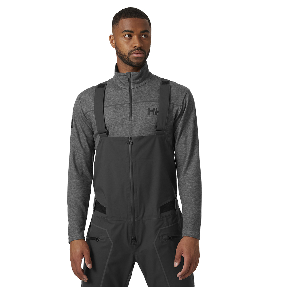 Helly Hansen HP 1/2 Zip Pullover - Ebony Melange