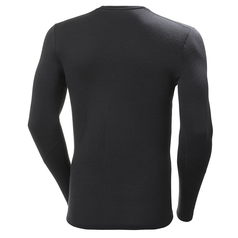 Helly Hansen Lifa Merino Midweight Crew - Black