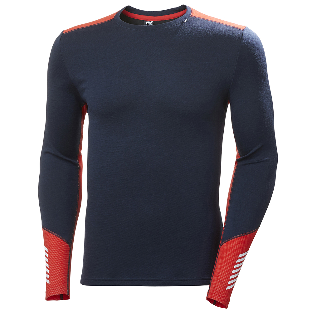 Helly Hansen Lifa Merino Midweight Crew - Navy