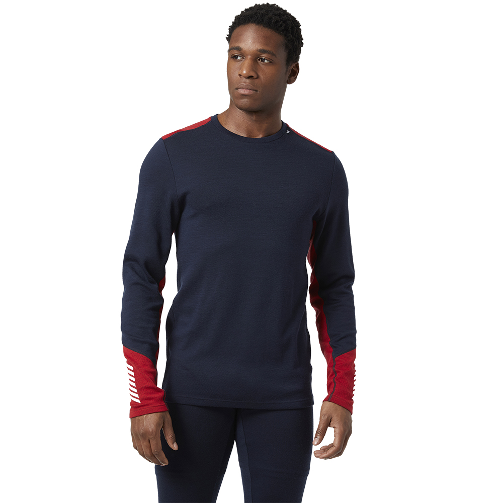 Helly Hansen Lifa Merino Midweight Crew - Navy