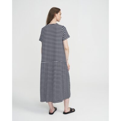 Holebrook Sample Jennie Tee Dress Ladies - Navy/White - Small - Image