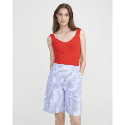 Holebrook Sample Marina Shorts Ladies - Royal/White - Small - Image