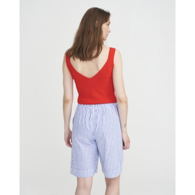 Holebrook Sample Marina Shorts Ladies - Royal/White - Small - Image
