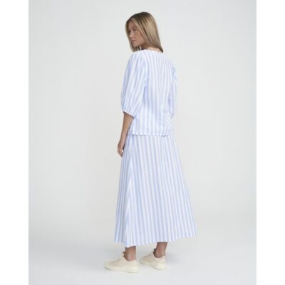 Holebrook Sample Marina Skirt Ladies - White/Light Blue - Small - Image