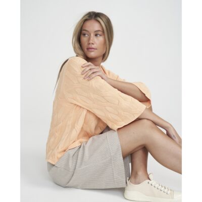 Holebrook Sample Yvette Crew Ladies - Pale Apricot - Small - Image