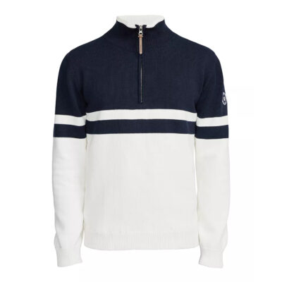 Holebrook Samuel T-neck WP - Off White/Navy