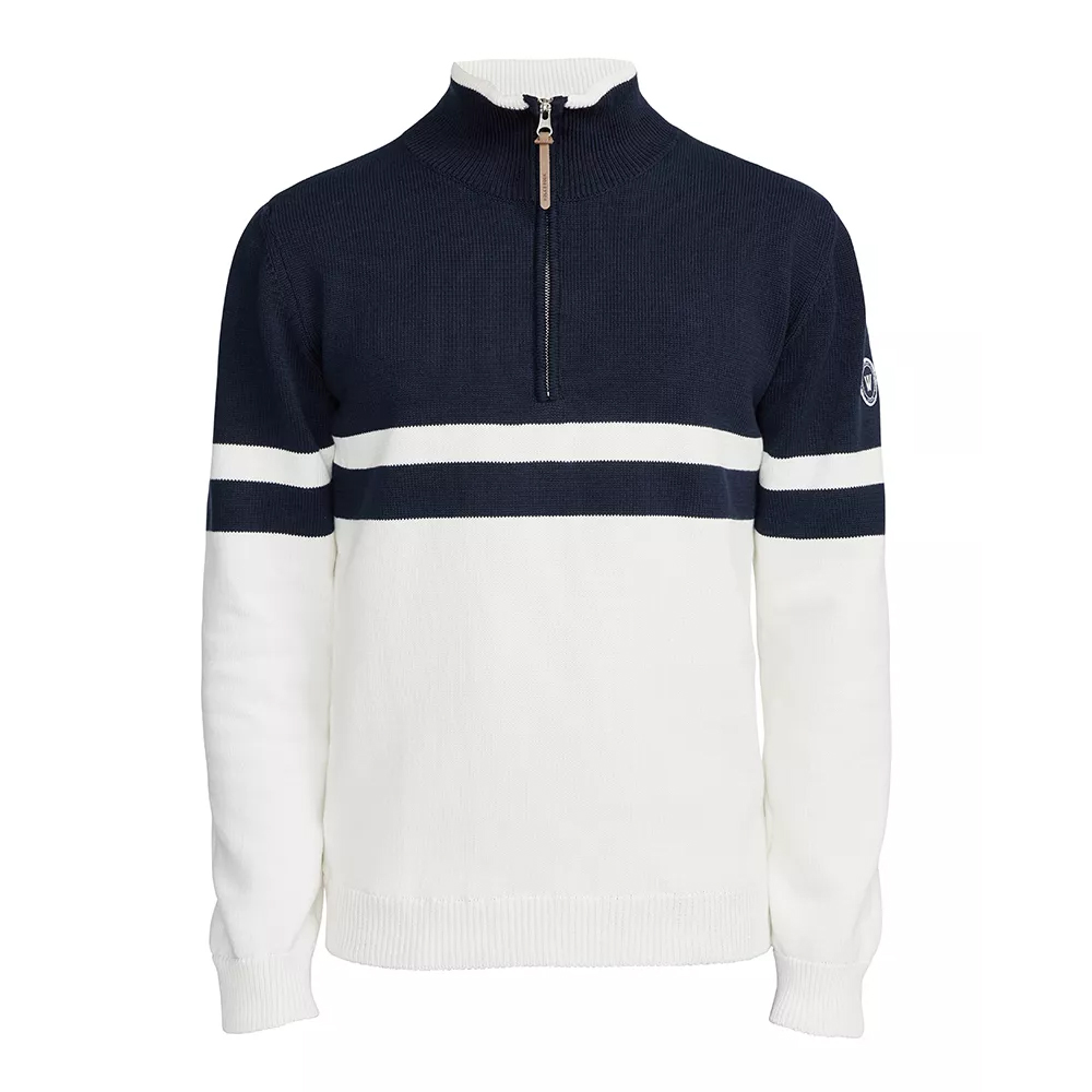 Holebrook Samuel T-neck WP - Off White/Navy