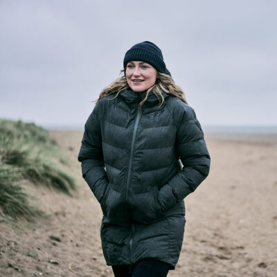 Musto Women's Marina Long Quilted Jacket - Field Green