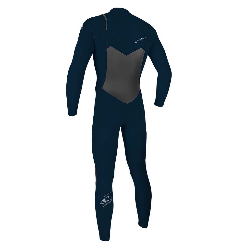 O'Neill Mens Epic 5/4mm Chest Zip Full Wetsuit - Abyss / Gunmetal