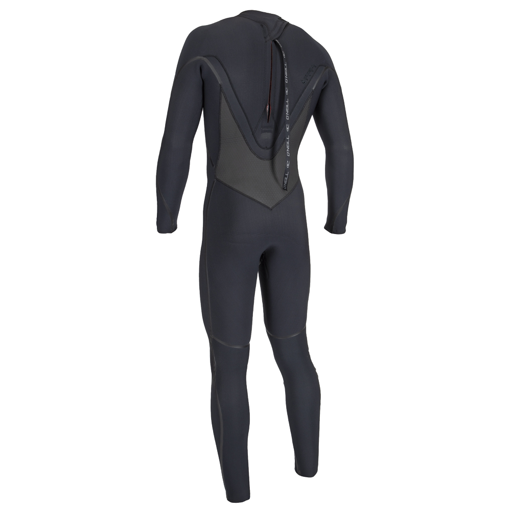 O'Neill Psycho Tech 5/4+ Back Zip Full Wetsuit - Black