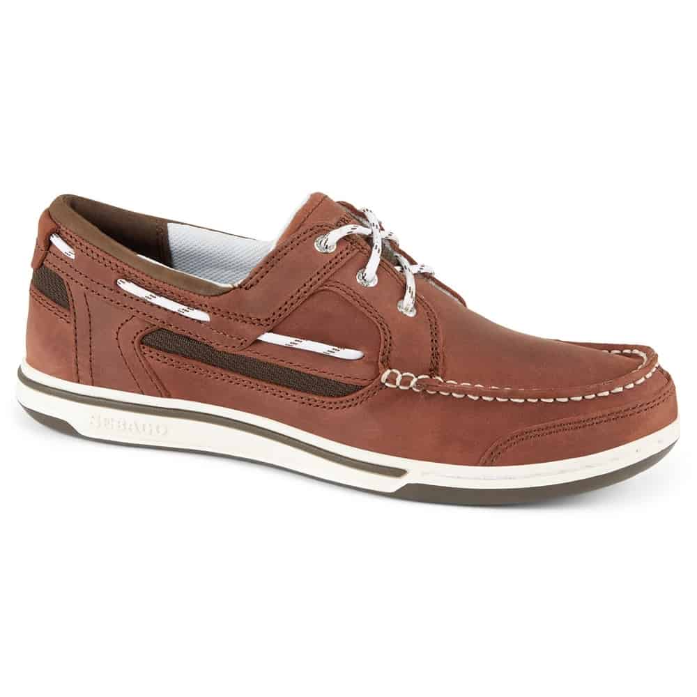 Sebago Triton Three-Eye Deck Shoe - Dark Brown