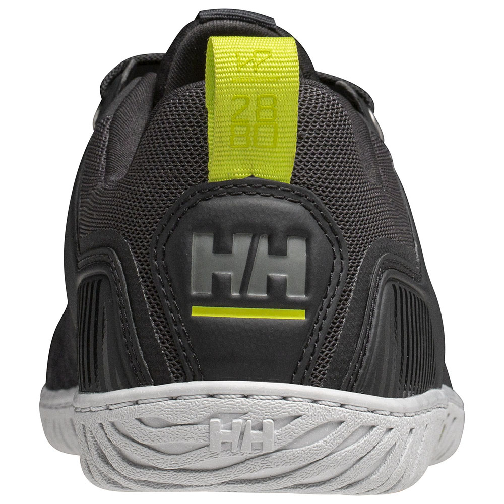 Helly Hansen HP Foil V2 Deck Shoe - Ebony / Azid Lime