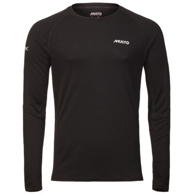 Musto HPX Merino Base Layer Long-Sleeve Top - Black