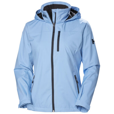 Helly Hansen Crew Hooded Midlayer Jacket for Women - Bright Blue