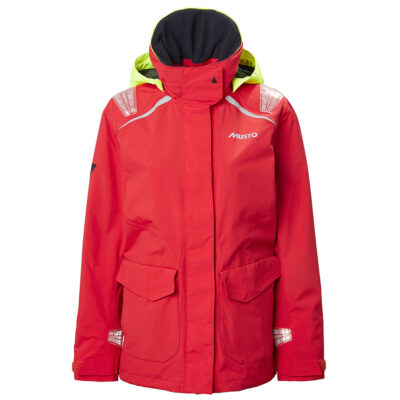 Musto BR1 Inshore Jacket For Women - True Red