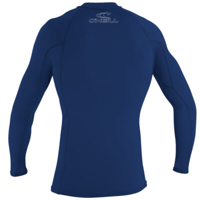 O'Neill Basic Skins Long Sleeve Rash Guard - Navy