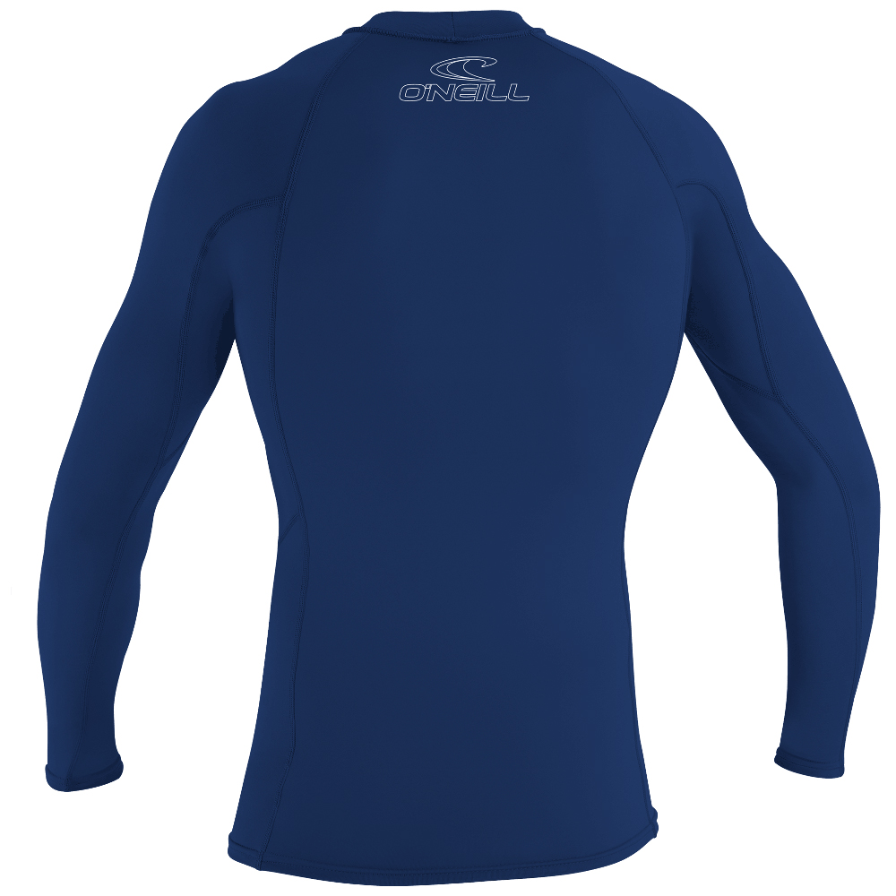 O'Neill Basic Skins Long Sleeve Rash Guard - Navy