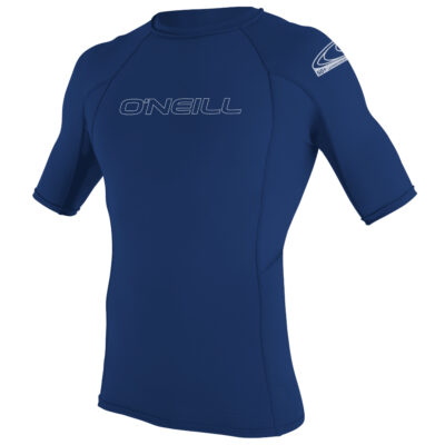 O'Neill Basic Skins Short Sleeve Rash Guard - Navy