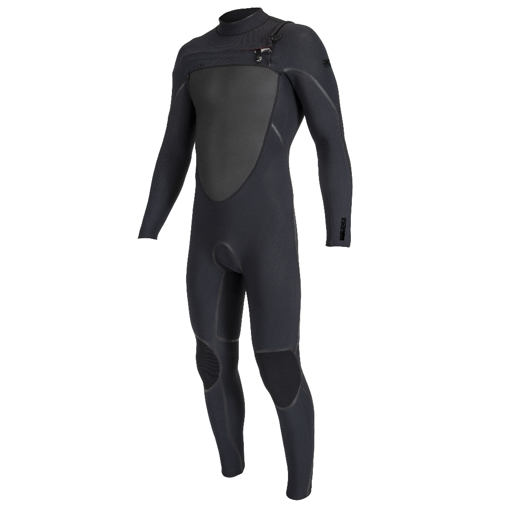O'Neill Psycho Tech 5/4+ Chest Zip Full Wetsuit - Black