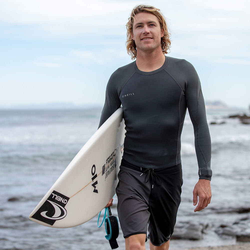 O'Neill Reactor 2 1.5mm Longsleeve Wetsuit Top - Black