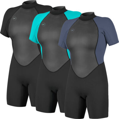 O'Neill Women's Reactor-2 2mm Back Zip Short Sleeve Wetsuit - Image