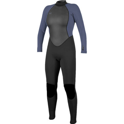 O'Neill Women's Reactor-2 3/2mm Back Zip Full Wetsuit - Black / Mist