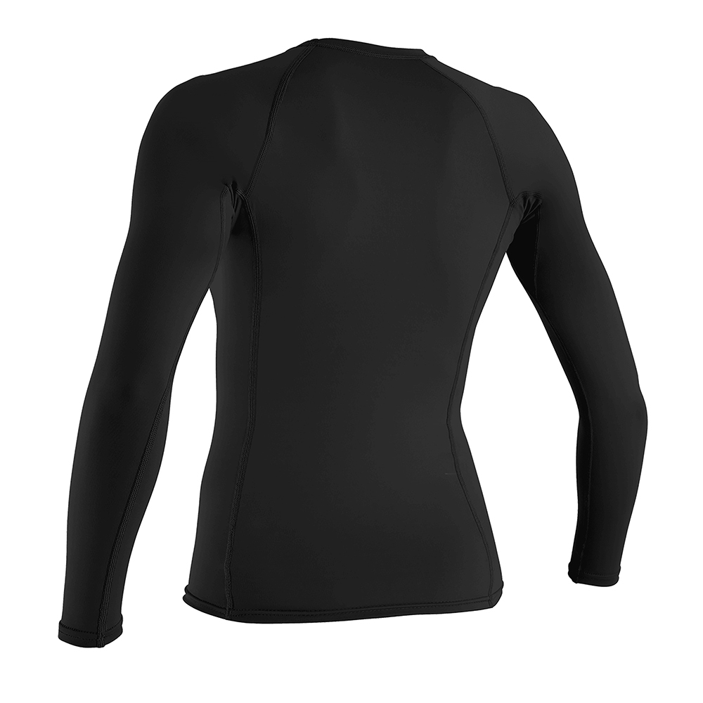 O'Neill Women's Skins Long Sleeve Rash Guard - Black