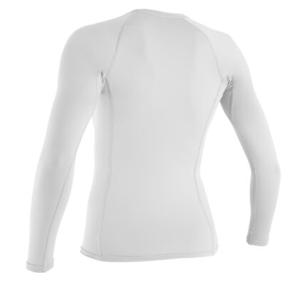 O'Neill Women's Skins Long Sleeve Rash Guard - White
