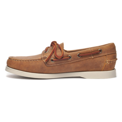 Sebago Dockside Portland Crazy Horse Women's - Brown-Tan