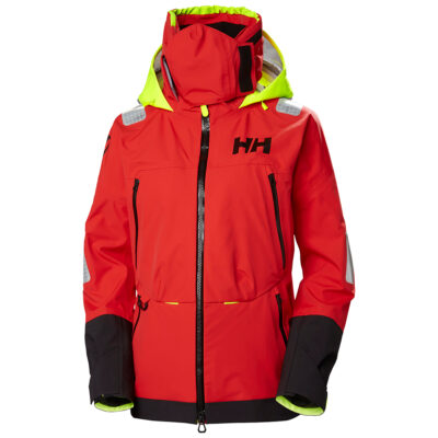 Helly Hansen Womens Aegir Race Jacket 2.0 2026 - Alert Red
