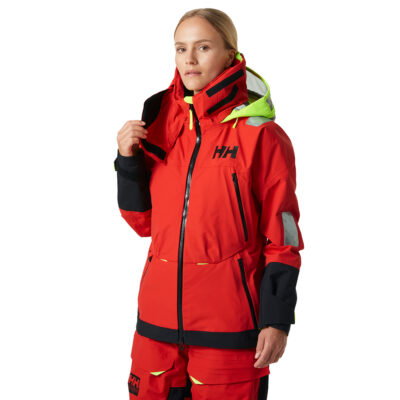 Helly Hansen Womens Aegir Race Jacket 2.0 2026 - Alert Red