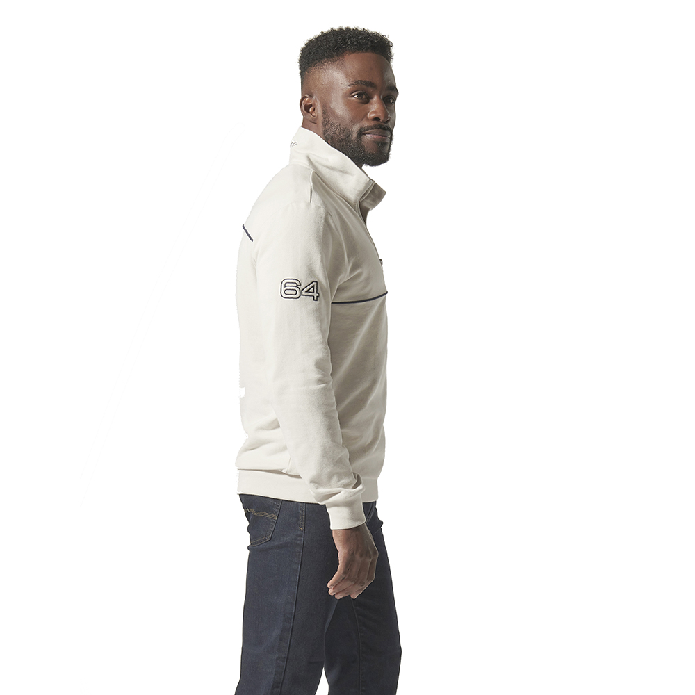 Musto 64 1/2 Zip Sweater - Platinum