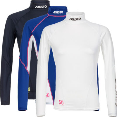 Musto Championship Long Sleeve Rash Guard for Women - Image