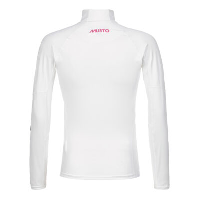 Musto Championship Long Sleeve Rash Guard for Women - White