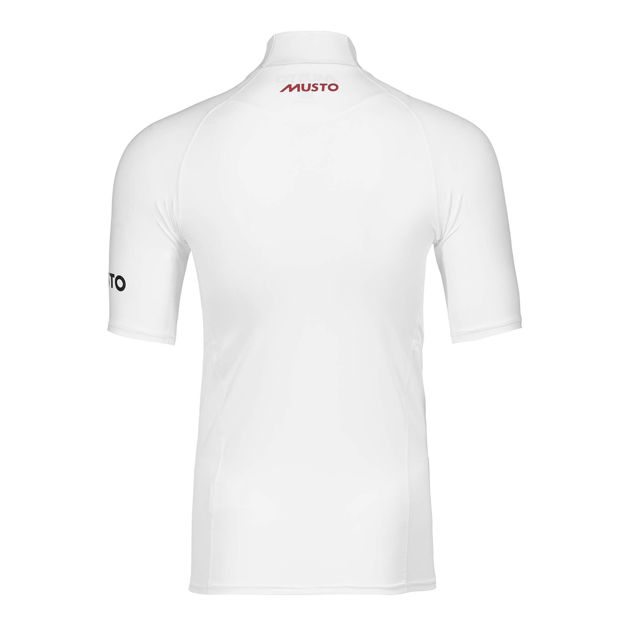 Musto Championship Short Sleeve Rash Guard - White