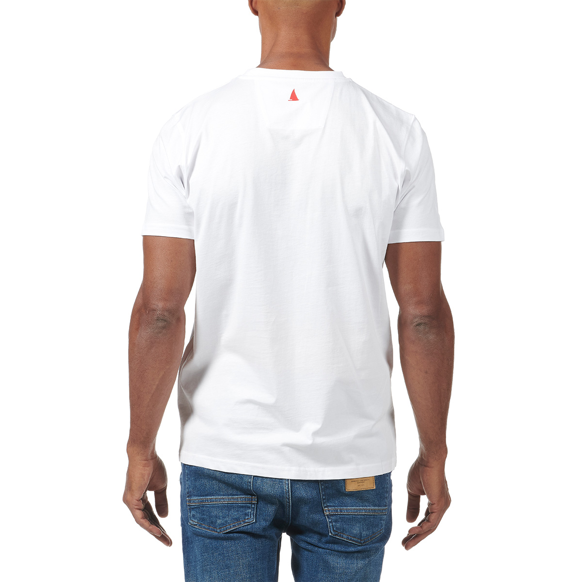 Musto Sardinia Graphic Short Sleeve Tee - White