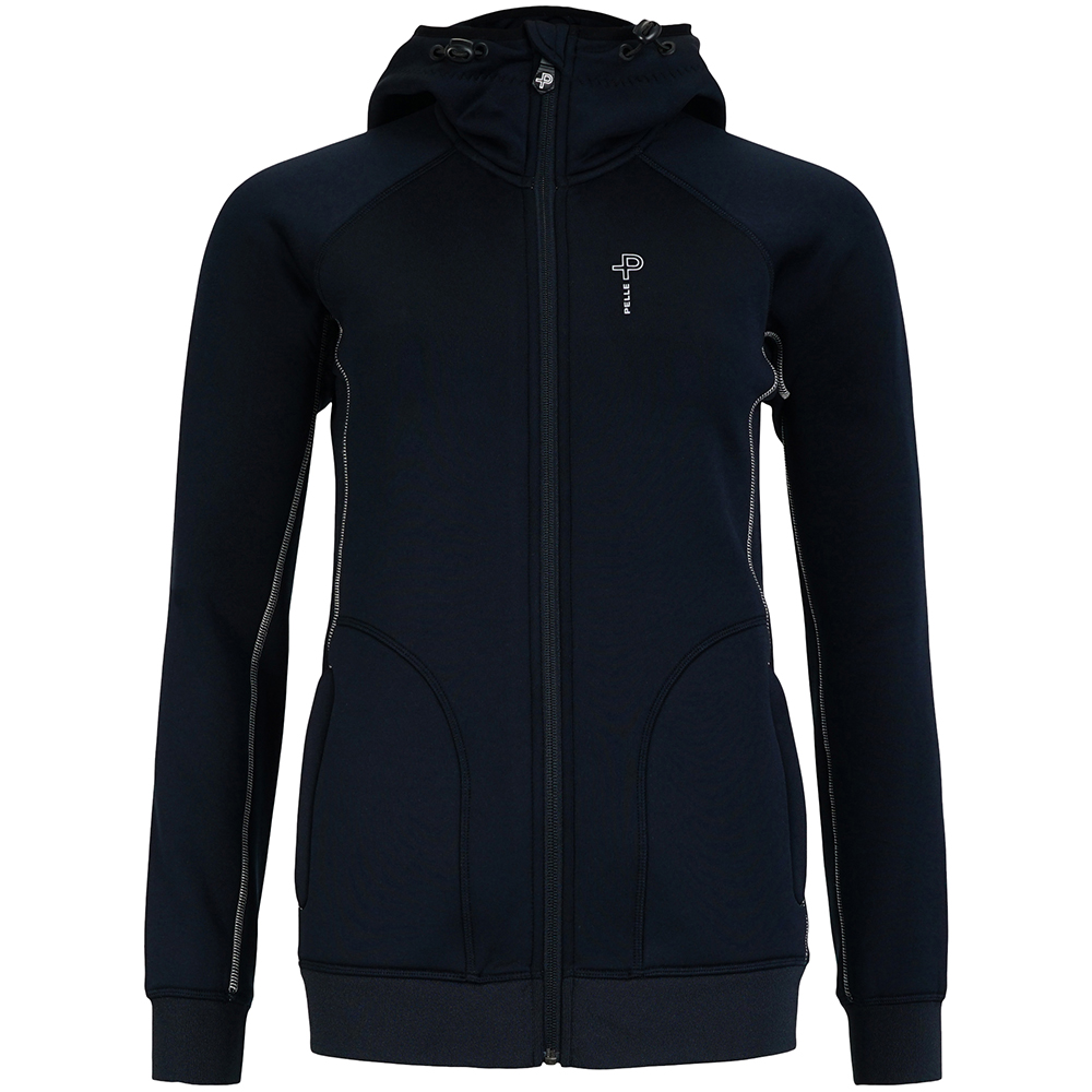Pelle Womens Levo RIB Hoodie - Dark Navy