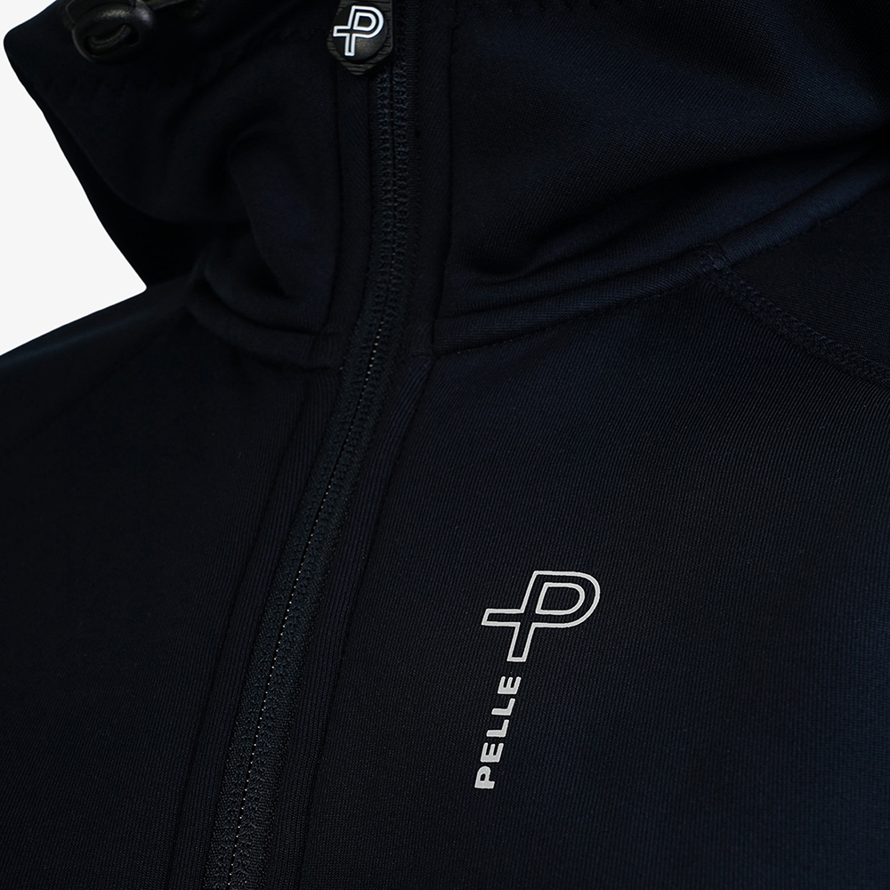 Pelle Womens Levo RIB Hoodie - Dark Navy