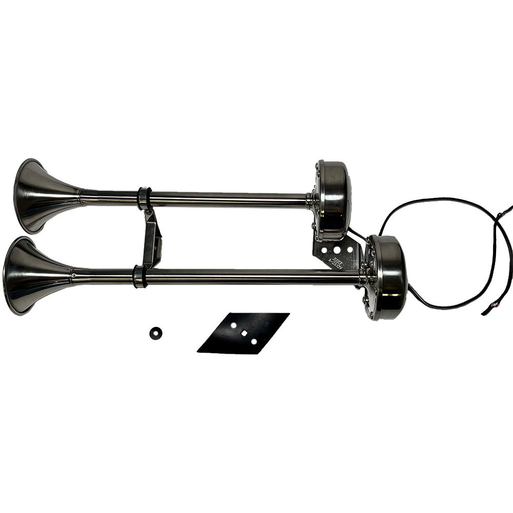 Boat Trump Horns Stainless Steel 12V - Image