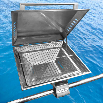 Asado Boat BBQ With Lid - Image