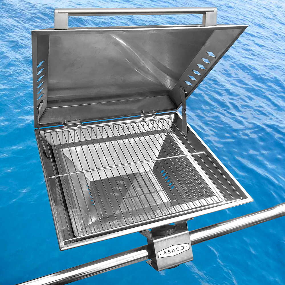 Asado Boat BBQ With Lid - Image