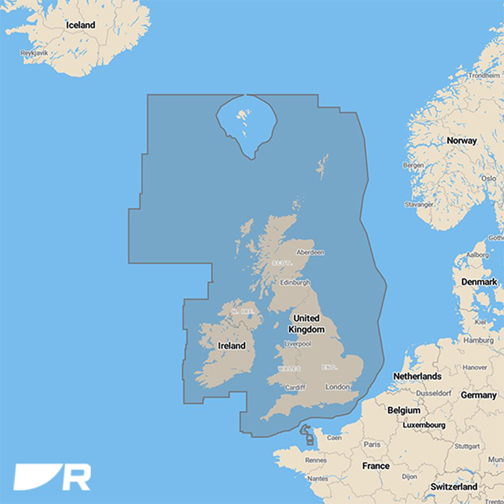 Raymarine Lighthouse Chart - GB & Ireland
