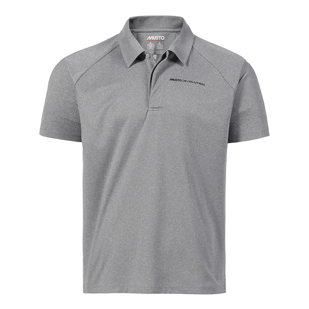 Musto Evolution Newport Osm Edye Polo - Grey Melange