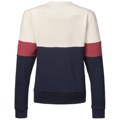 Musto Women's Marina Tri Colour Sweater - Navy / ASW
