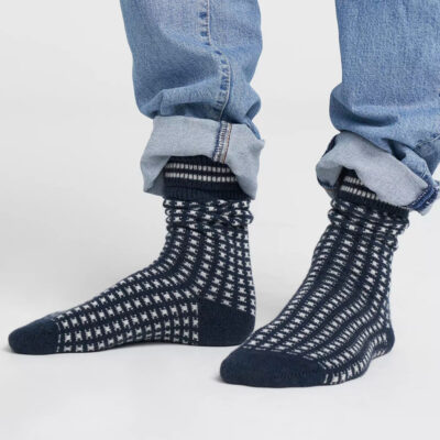 Holebrook Men's Malung Raggsocka Socks - Navy Mel.