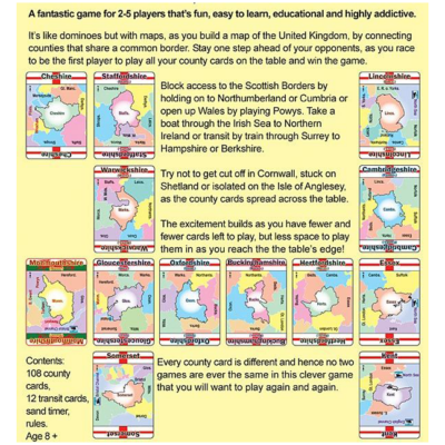 Mapominoes Game UK - Image