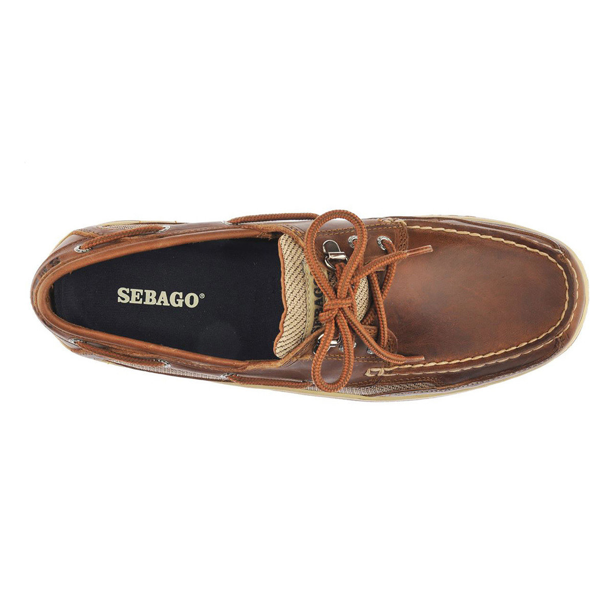 Sebago Clovehitch Deck Shoe - Brown Cinnamon