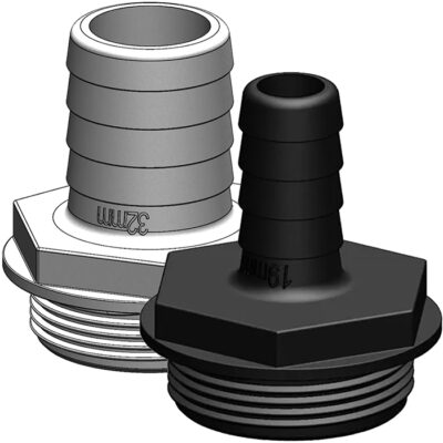 TruDesign Aquavalve Straight Hose Tail - Image